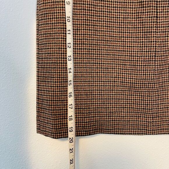 Eddie Bauer Houndstooth Multicolor Skirt Size 10 NWT - Picture 2 of 10